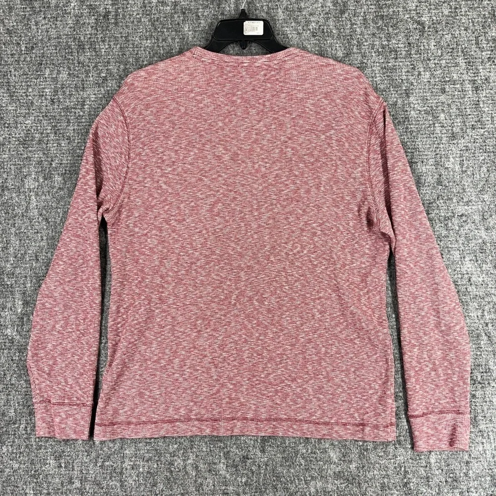 Banana Republic Top Mens XL Long Sleeve Thermal Knit‎ Modern Classic Essential